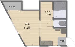 ハイムリリー【1階】の間取り