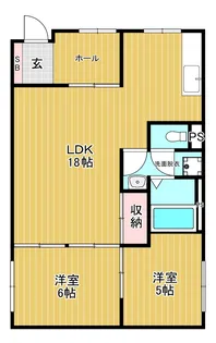 トーショーレジデンス【1階】の間取り