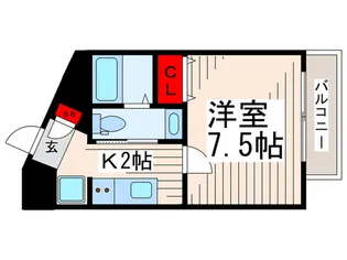 カモミールスール【3階】の間取り