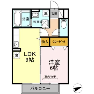 ステラ A棟【2階】の間取り