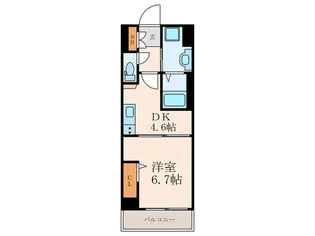 Prosperer光明【8階】の間取り