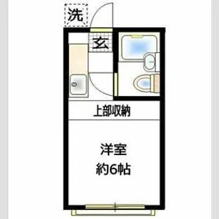 ハーヴィーフラット【2階】の間取り