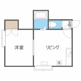 第22森宅建マンション【2階】の間取り