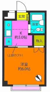 グランデときわ台【3階】の間取り