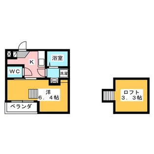 BLUE MARINE【3階】の間取り