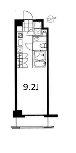 フレンシア麻布十番ノース【4階】の間取り
