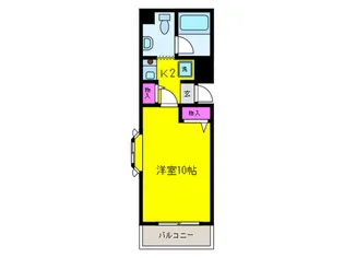 チェリ-ヒルズ【1階】の間取り