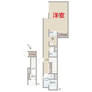 Casa Metro【2階】の間取り