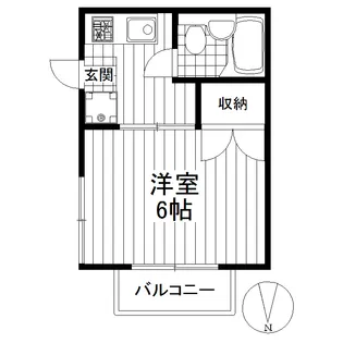 Gハウス(グローブハウス)【2階】の間取り