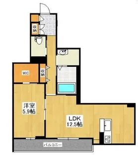 シュプール【1階】の間取り