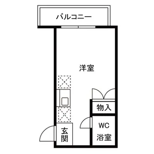 ウィズエグザーネ【3階】の間取り
