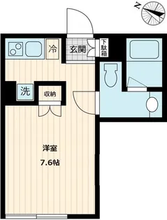 Fullea世田谷【1階】の間取り