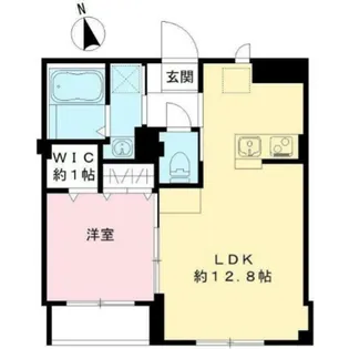 リビエール水神【3階】の間取り