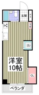 サットンプレイス【2階】の間取り