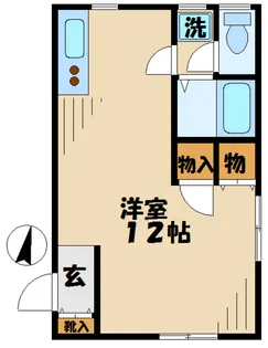 パオサイド【2階】の間取り