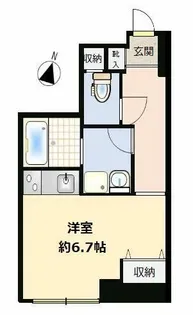 井関ハウス【3階】の間取り