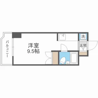 札幌グランドハイツ【3階】の間取り