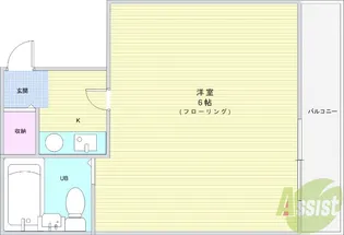 JSC池田【4階】の間取り