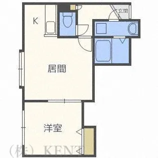 サンテラス西町【2階】の間取り