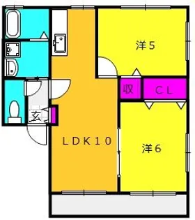 キアーロ【1階】の間取り