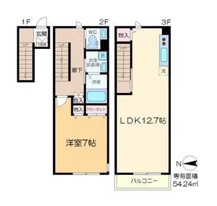 Lapule part III【2階】の間取り