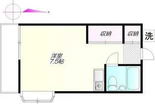 コーポ古川【2階】の間取り