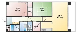 パインプロス【3階】の間取り