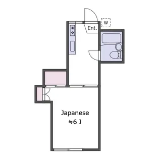 ベルレーヌ代田【1階】の間取り