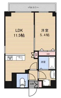 RIDGE王子神谷【8階】の間取り