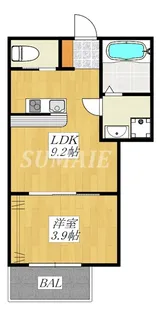 MAISON SAII【3階】の間取り