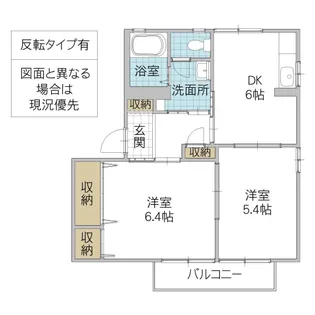 フォーレスグリーン B【1階】の間取り