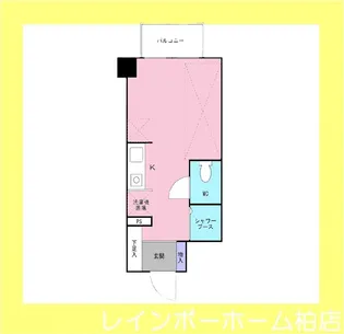 palette柏【3階】の間取り