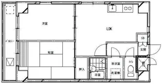 トーユーハイツ菊川【2階】の間取り