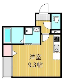 Grandticサンメゾン博多【1階】の間取り