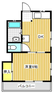 ひかりハイツ【3階】の間取り