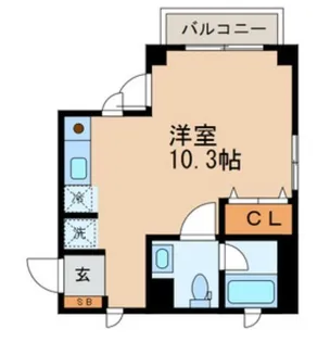 第一デュオレ スズエ【2階】の間取り