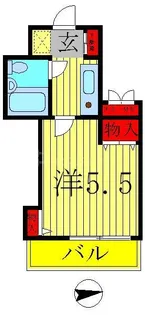 パレ・ドール柏II【3階】の間取り