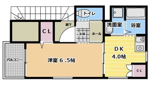 エターナルシー福田【3階】の間取り