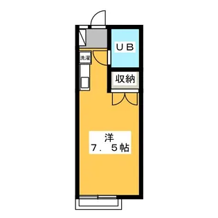 グリーンハイツ【2階】の間取り