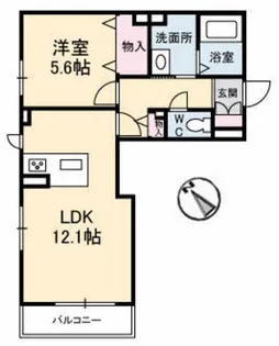 シャーメゾン ルミエール【3階】の間取り