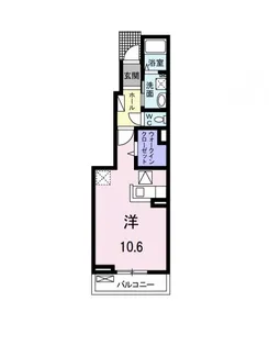 シェルドミール【1階】の間取り