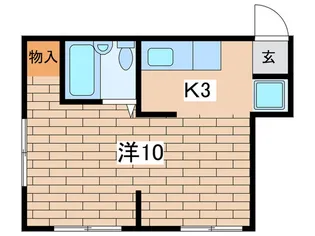 ガーデンハイム【1階】の間取り