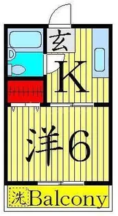 田中マンション【1階】の間取り