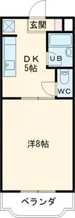 サンライズ羽根井本町【3階】の間取り