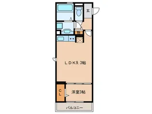 マルシェII【3階】の間取り