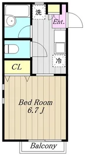 SAKURA・レジデンス【2階】の間取り