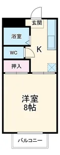アスカC【2階】の間取り