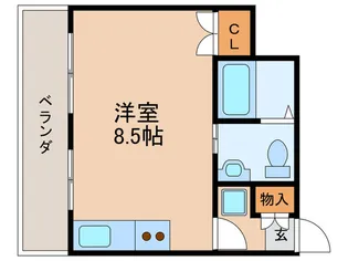 FEEL IWATA【2階】の間取り