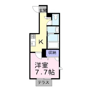 フルール加古川【2階】の間取り