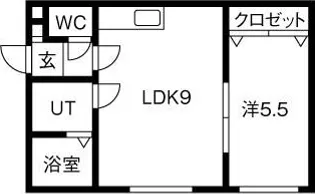 桜NORTH40【3階】の間取り